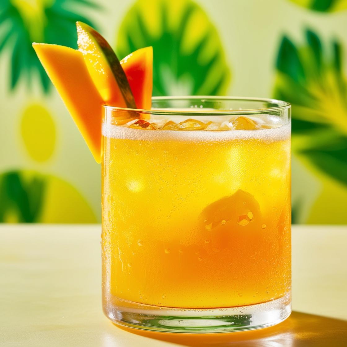 Golden Mango Fizz (Mango + Citrus)
