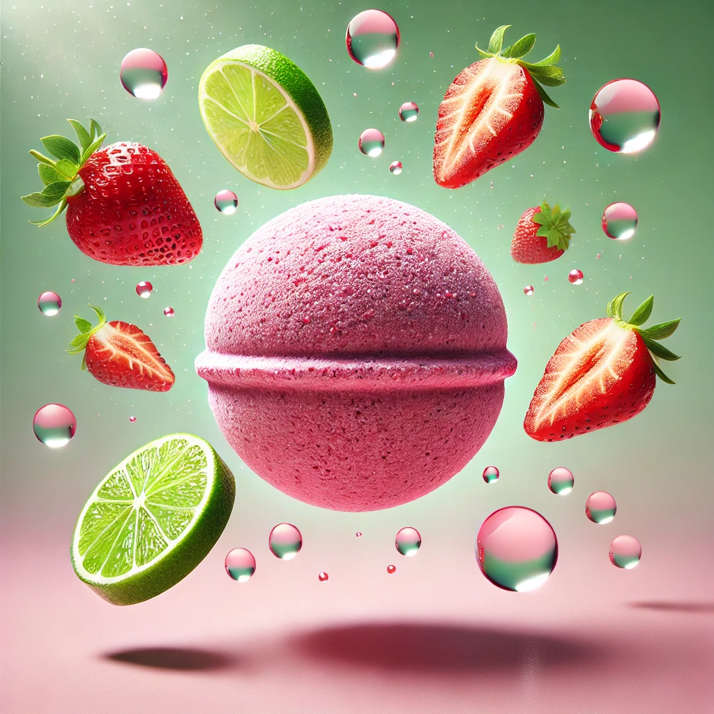 Scarlet Spritz (Strawberry + Lime)
