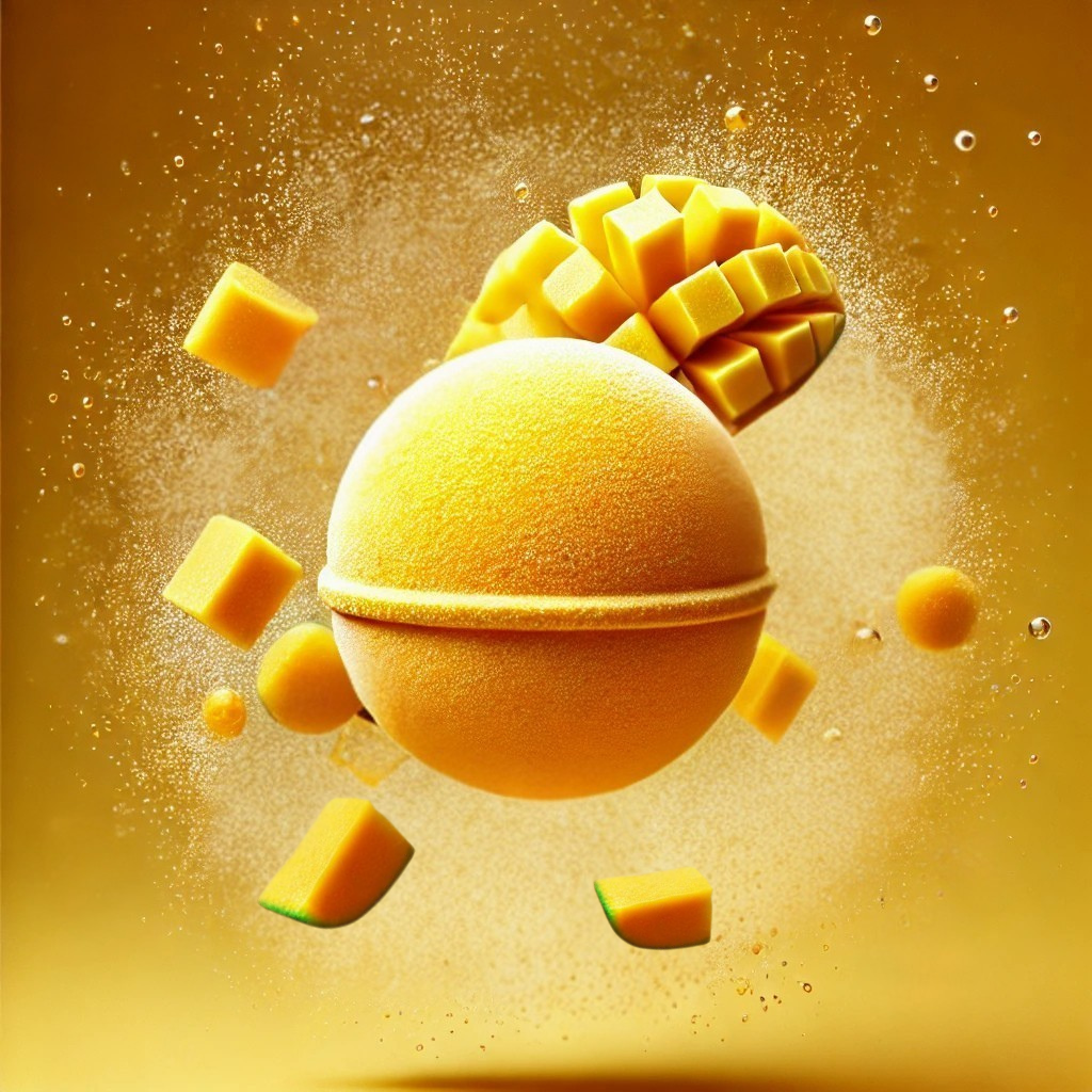 Golden Mango Fizz (Mango + Citrus)